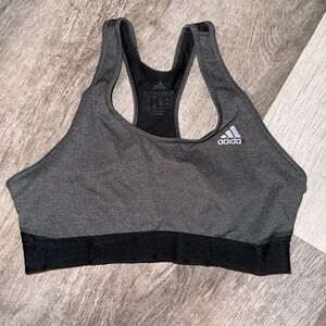 Adidas Gray Sports Bra